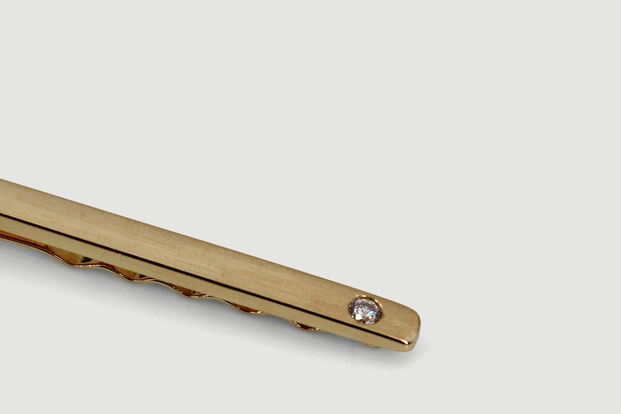Broche de oro 18k con circonita — foto 3