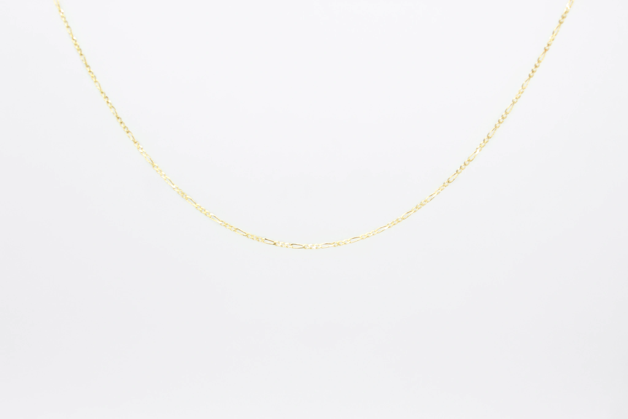 Cadena Fígaro de oro 18K