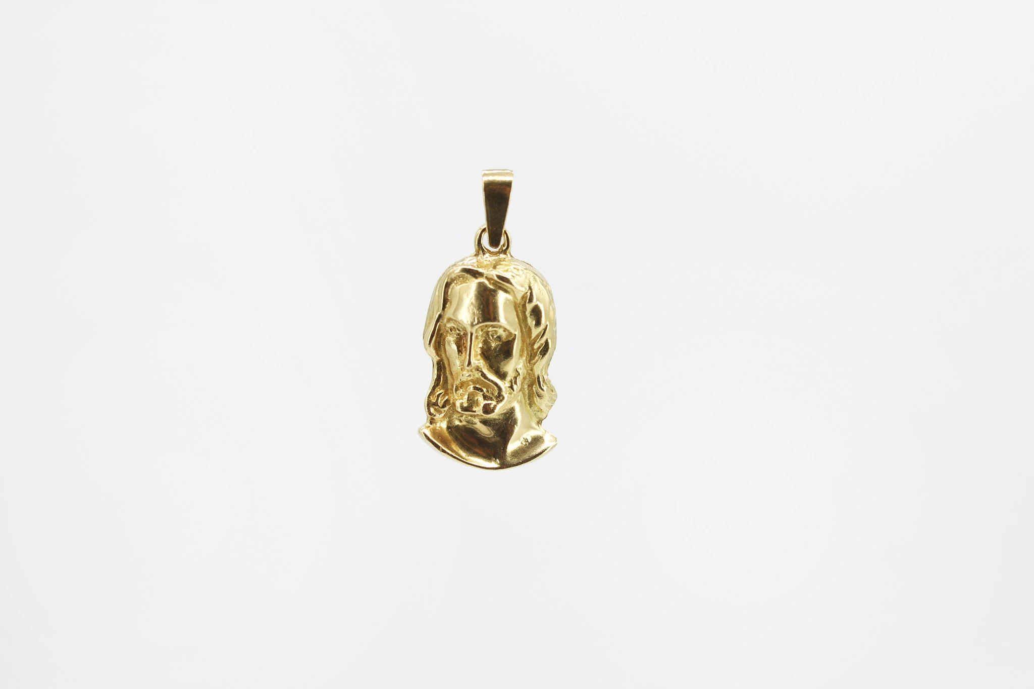 Colgante de oro 18K rostro de Jesús — foto 3