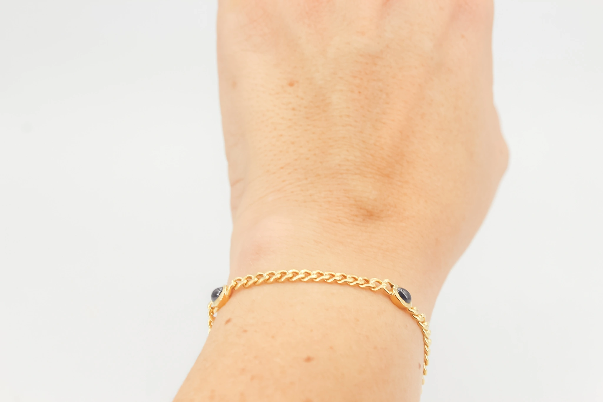 Pulsera de oro 18K barbada — foto 3