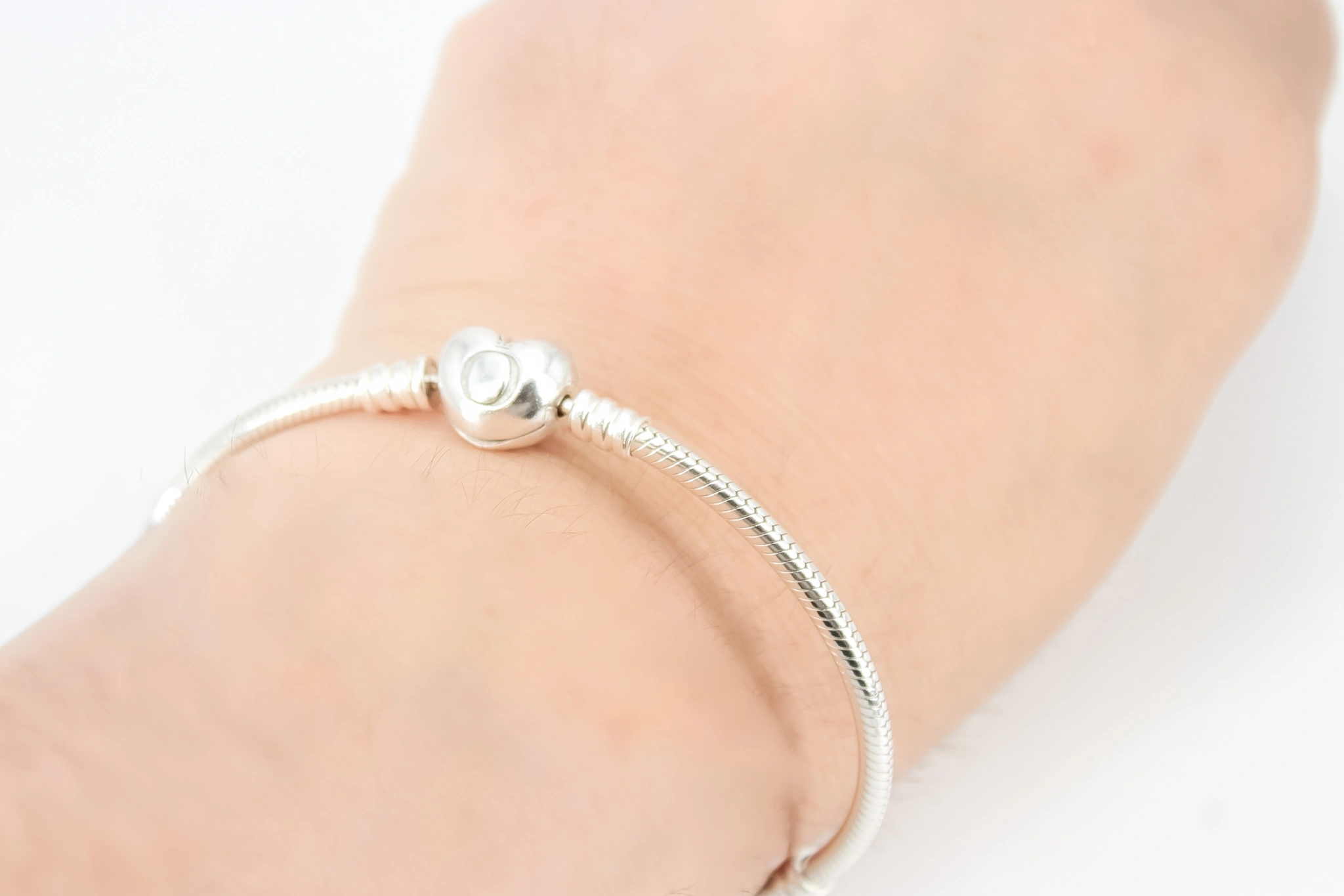 Pulsera de plata 925 cadena de serpiente — foto 3