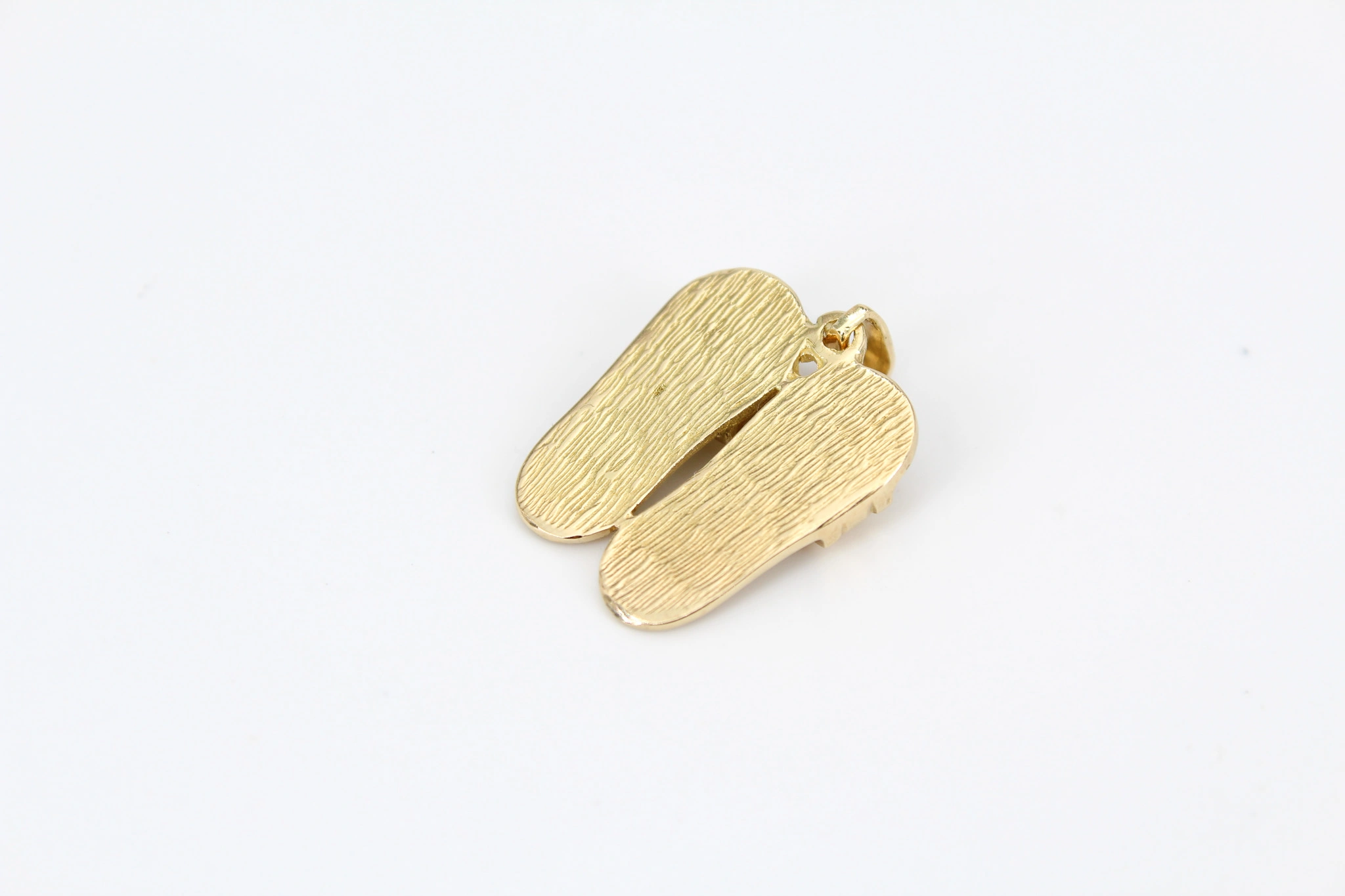Colgante de oro con circonitas 18K — foto 3