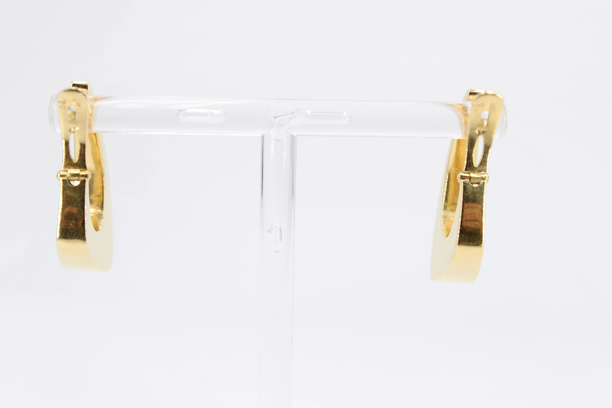 Pendientes aro de oro 18K — foto 3