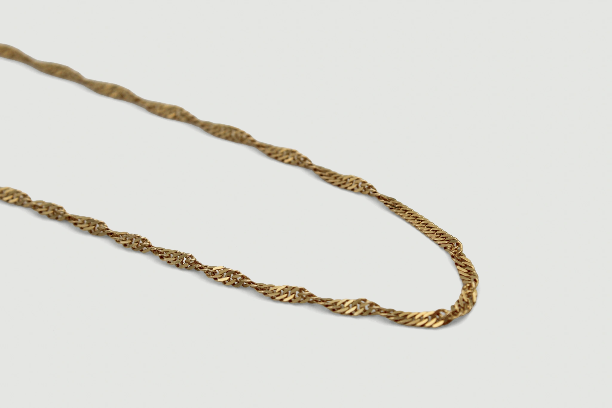 Collar Singapur oro 18k 2x460mm — vista alternativa