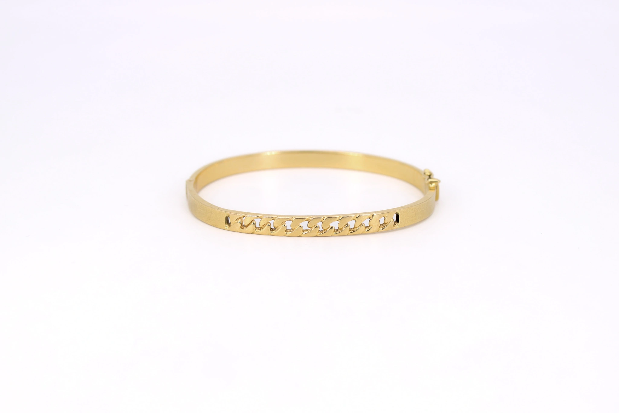 Pulsera caña de oro 18K — vista alternativa