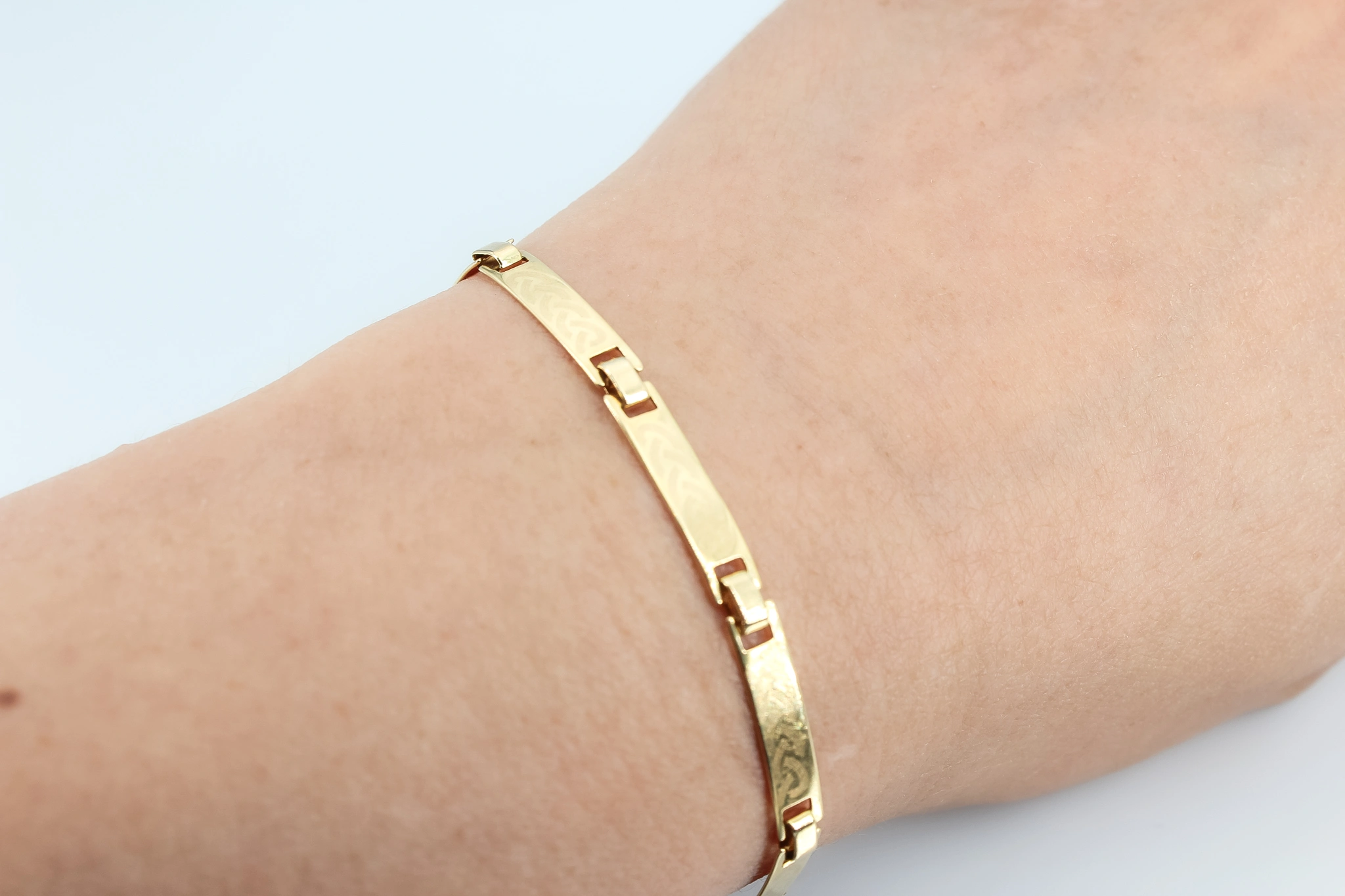 Pulsera de eslabones de oro 18K — foto 3